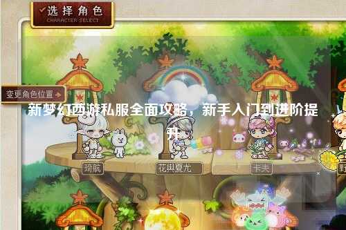 新梦幻西游私服全面攻略，新手入门到进阶提升
